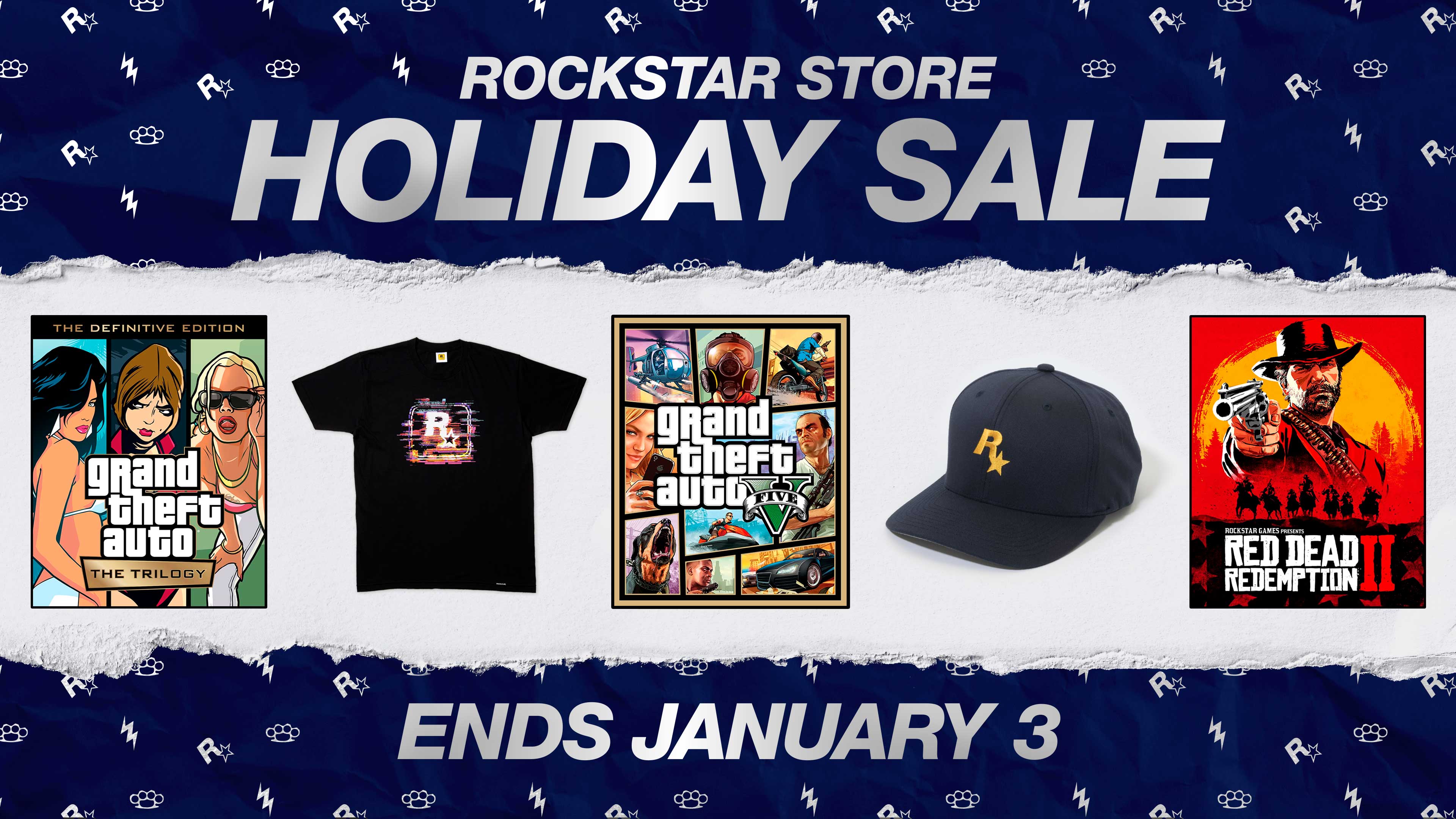 Rockstar 商店节日促销：即日起至 1 月 3 日-GTA5论坛-Mods8游戏网