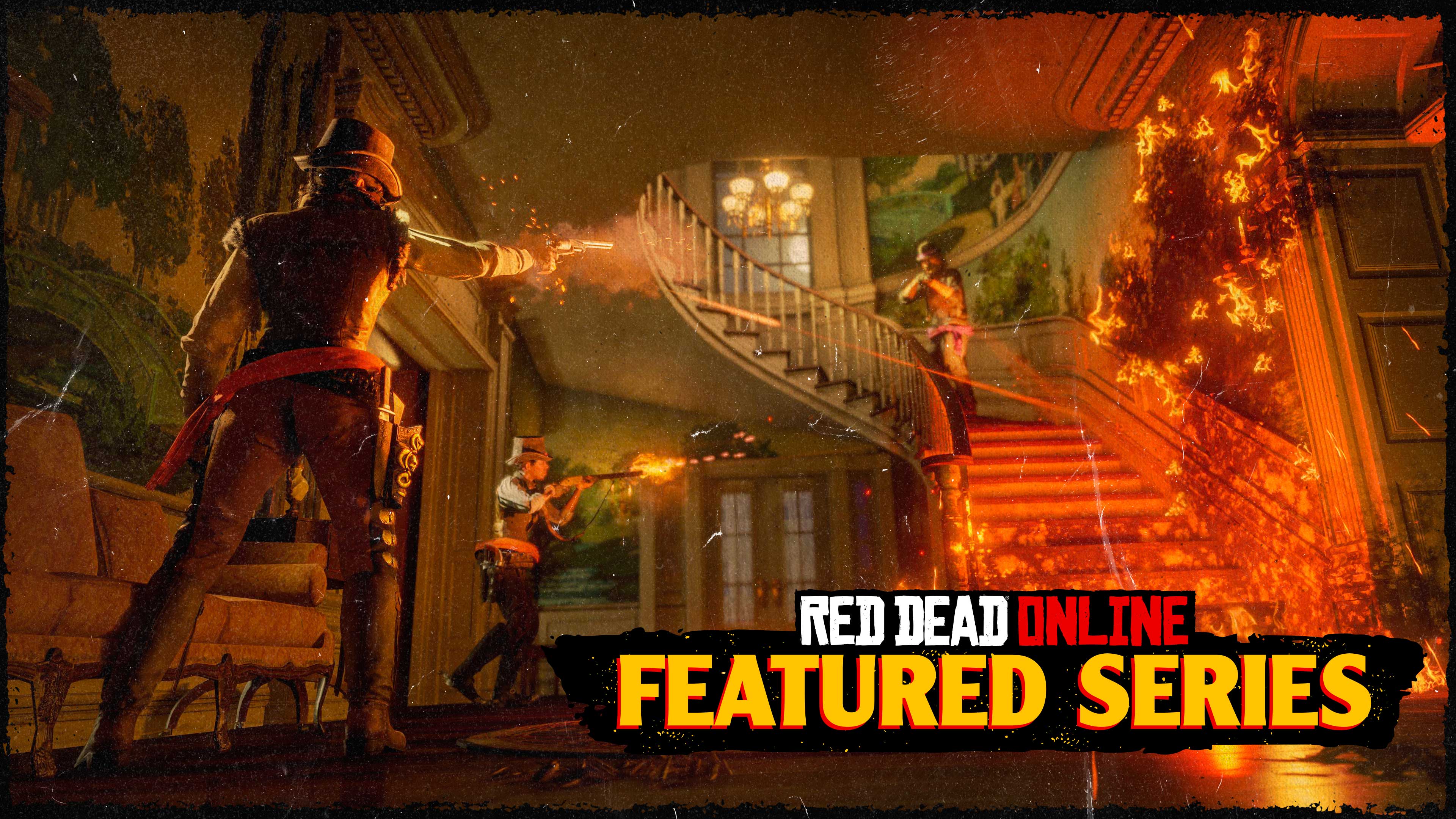 Плакат избранной серии Red Dead Online