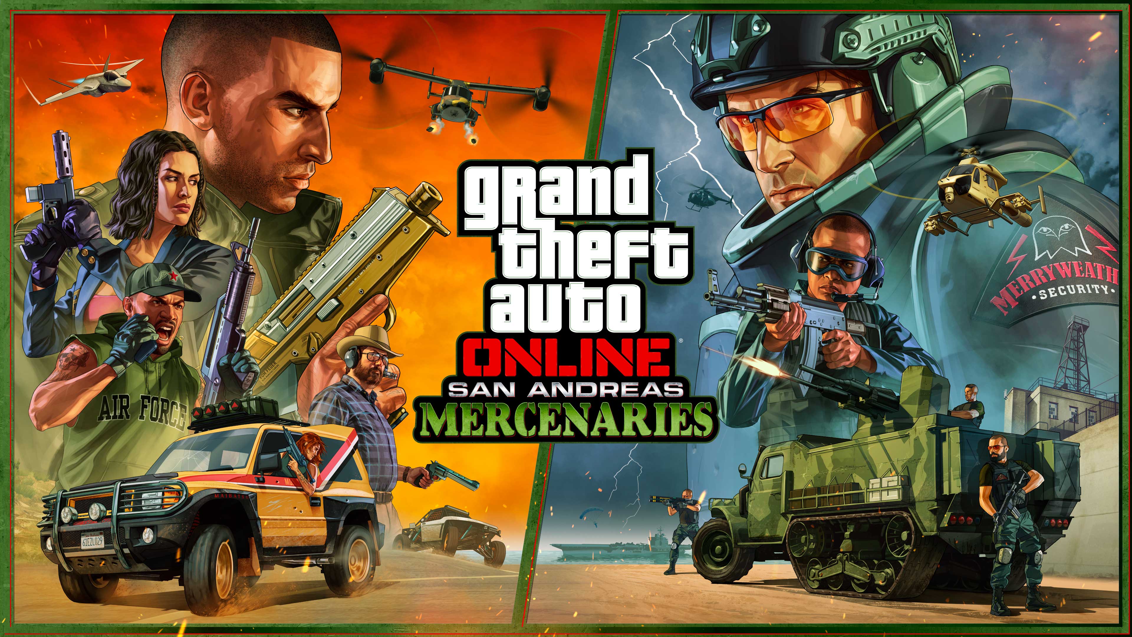 GTA Online: San Andreas Mercenaries está disponível