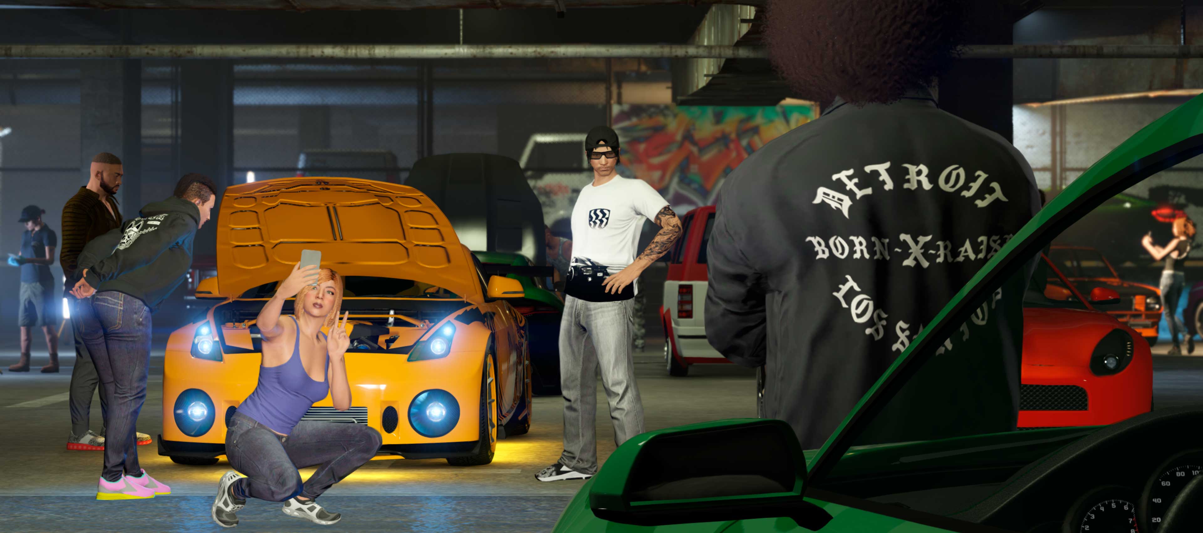 How to Find Los Santos Customs and Sell Your Car in GTA V online GTA 5 