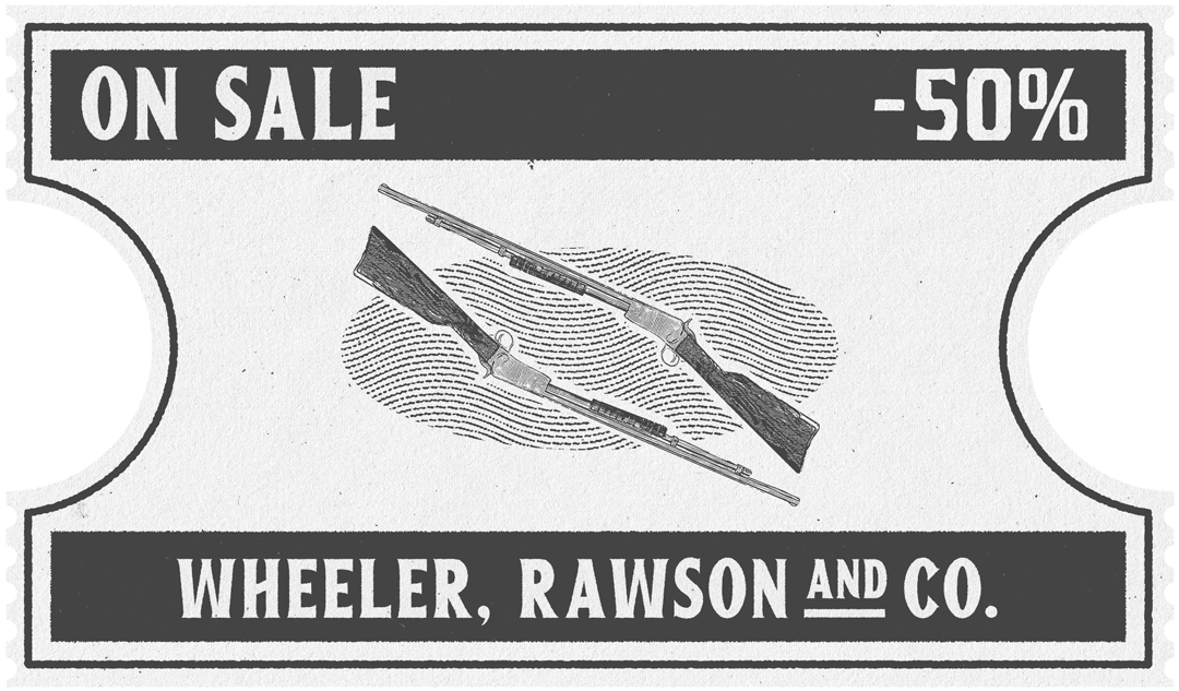 Rifle Antipragas. 50% de desconto.