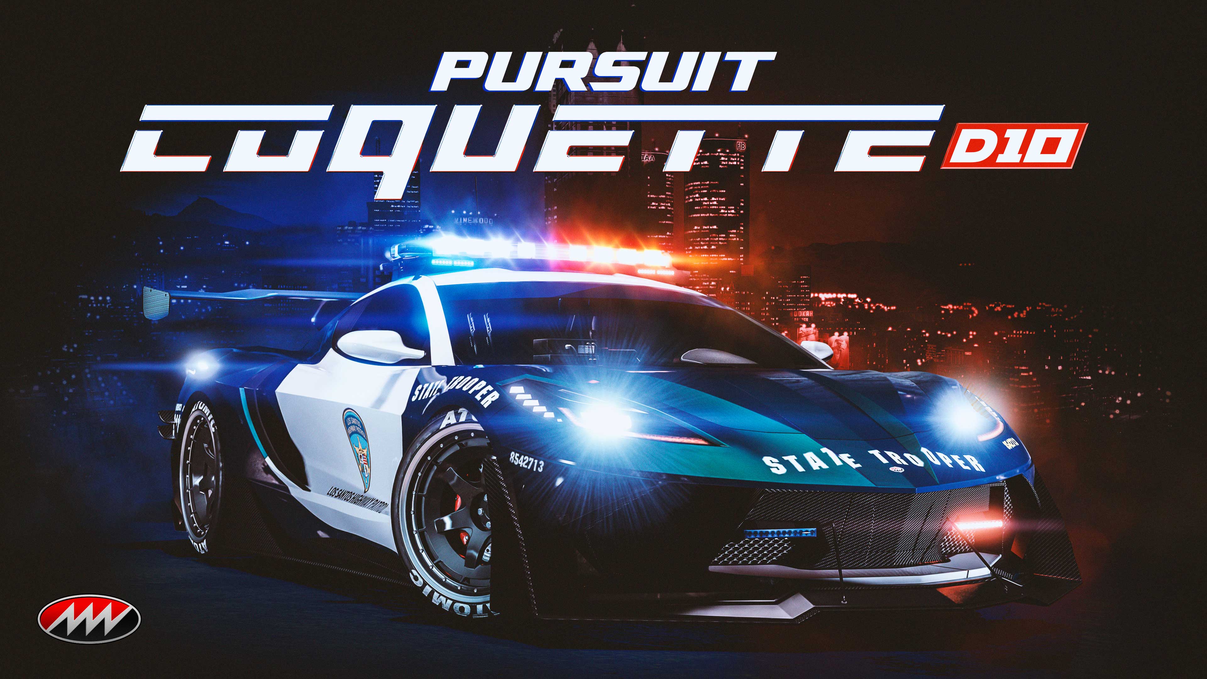 Veículo de autoridade Invetero Coquette D10 Pursuit.