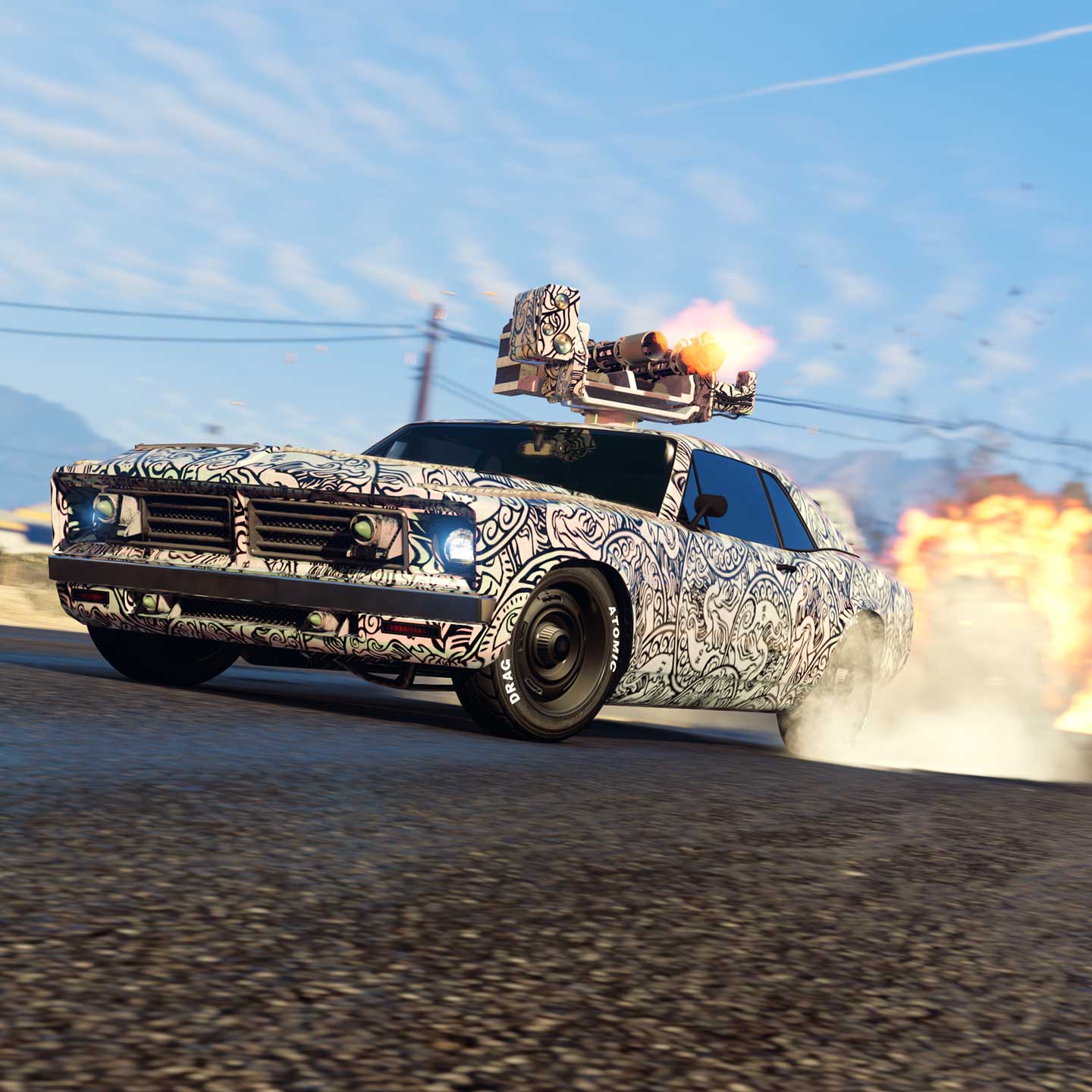 GTA+로 디클라스 탬파(무기화) 및 기타 달콤한 보상 획득 - Rockstar Games