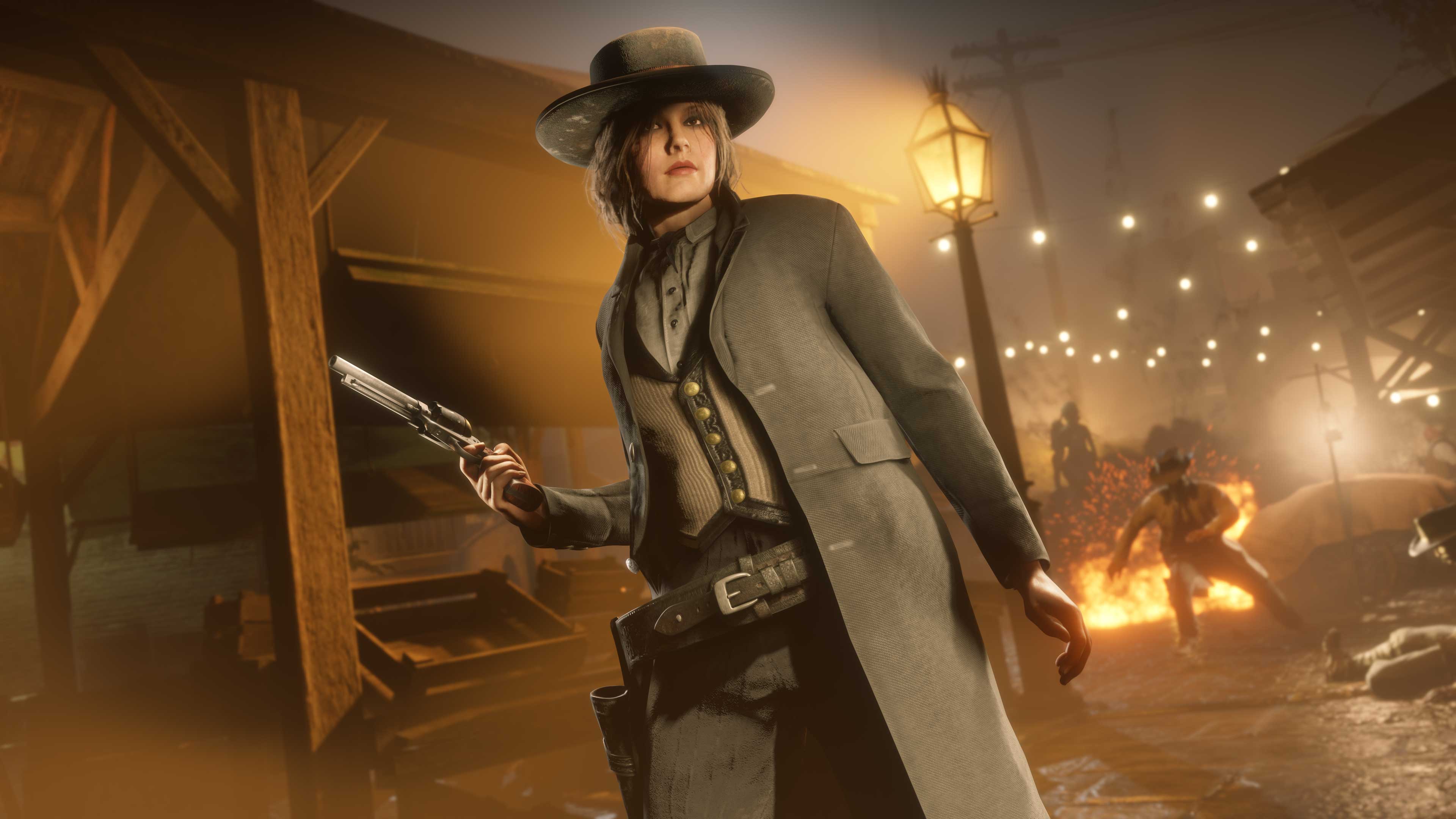 imagem de um personagem de Red Dead Online