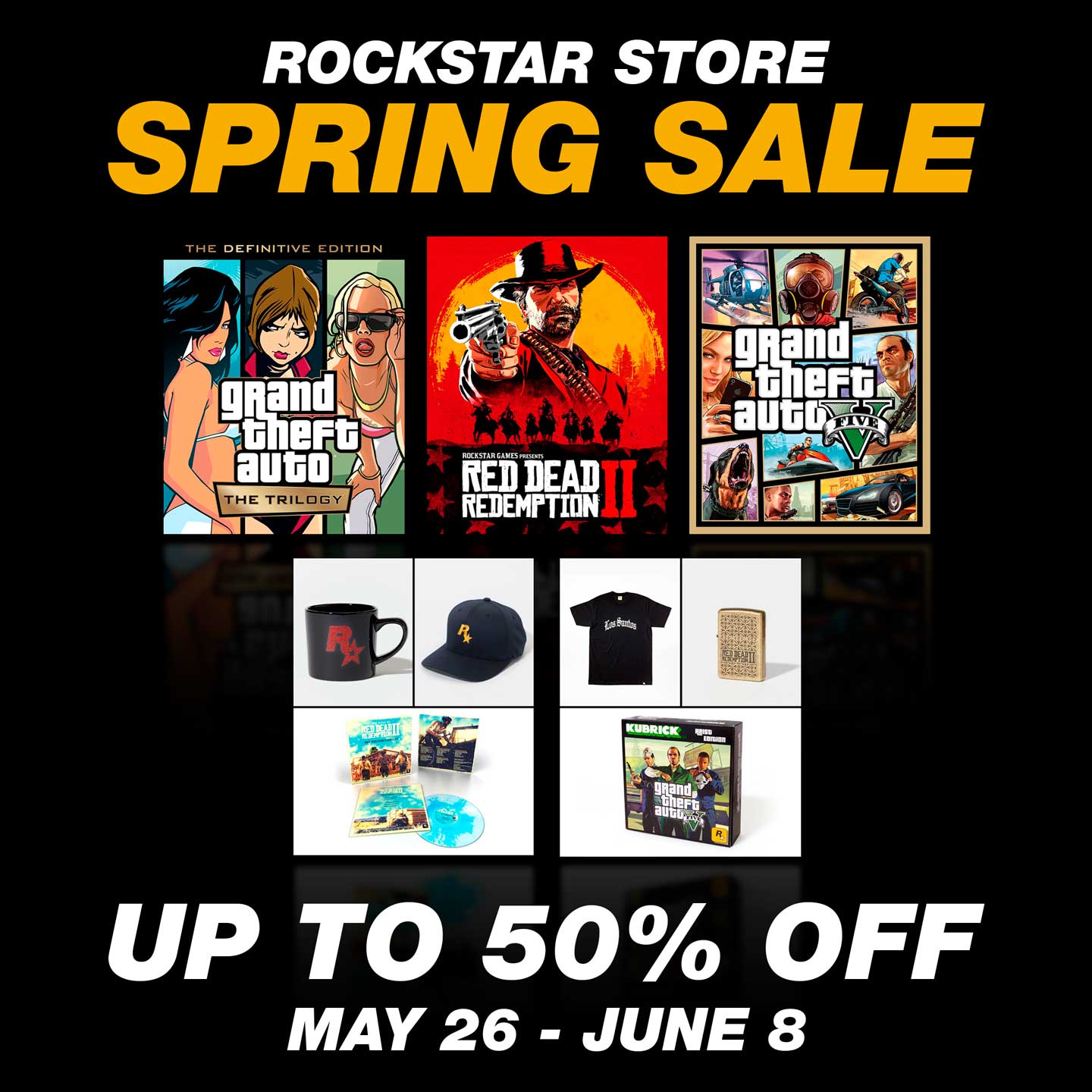 Rockstar Store  Official Store for GTA, Red Dead Redemption