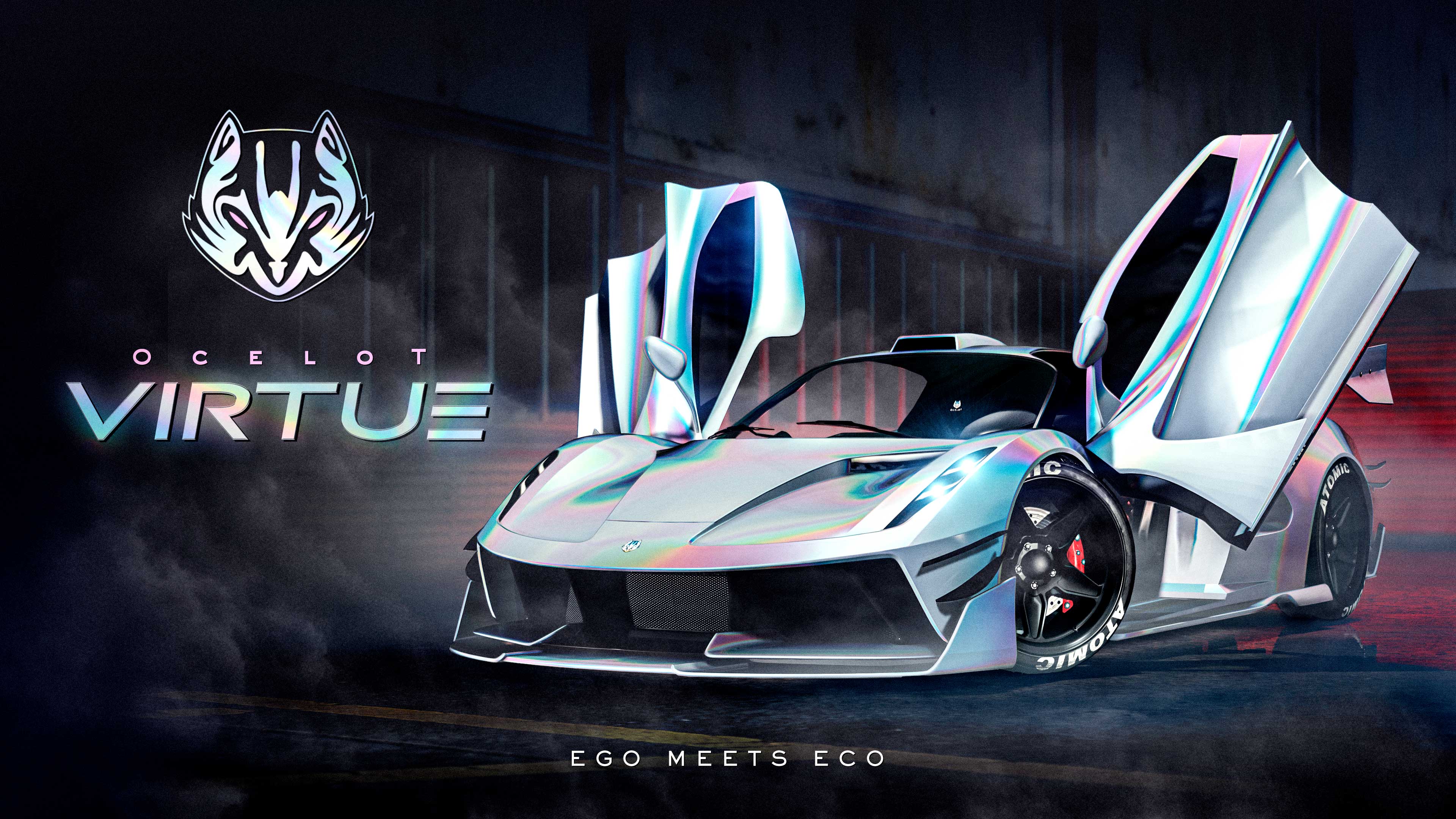 Ocelot Virtue vehicle poster and logo