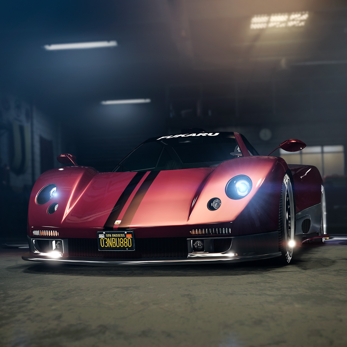 Escena de cierre del evento de Halloween de GTA Online