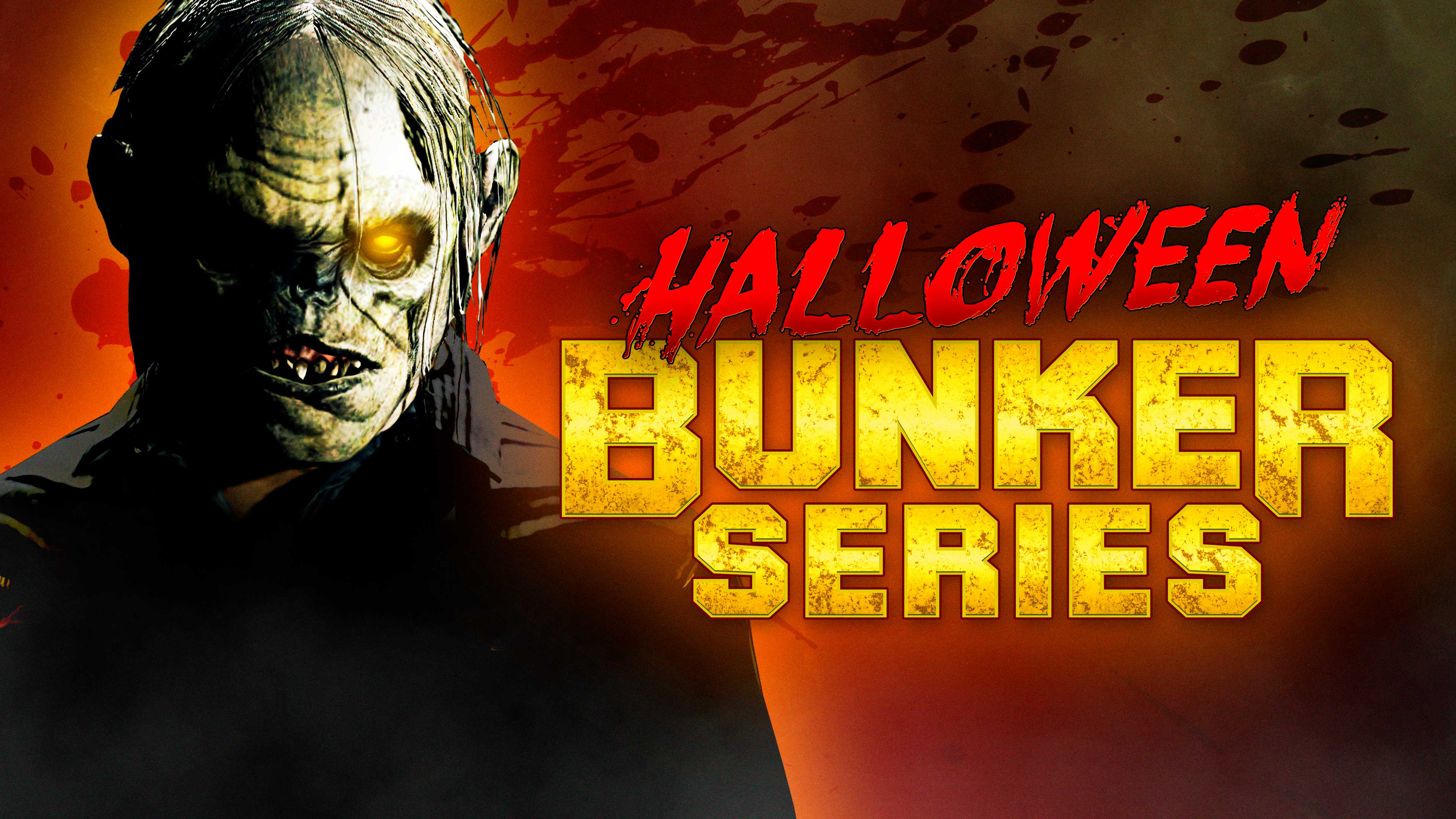 Poster della serie di sfide del bunker di Halloween