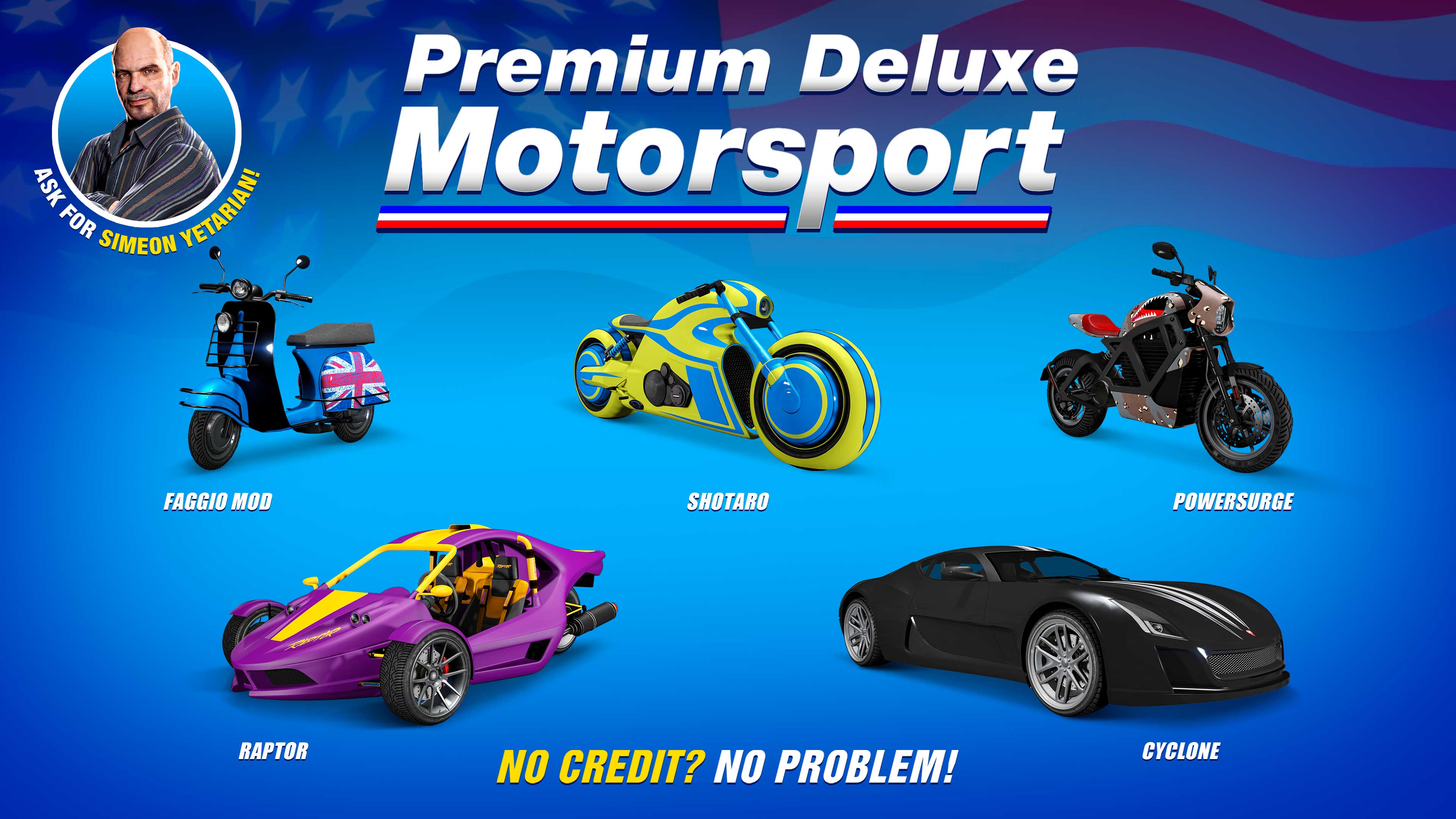 Poster dell'autosalone Premium Deluxe Motorsport