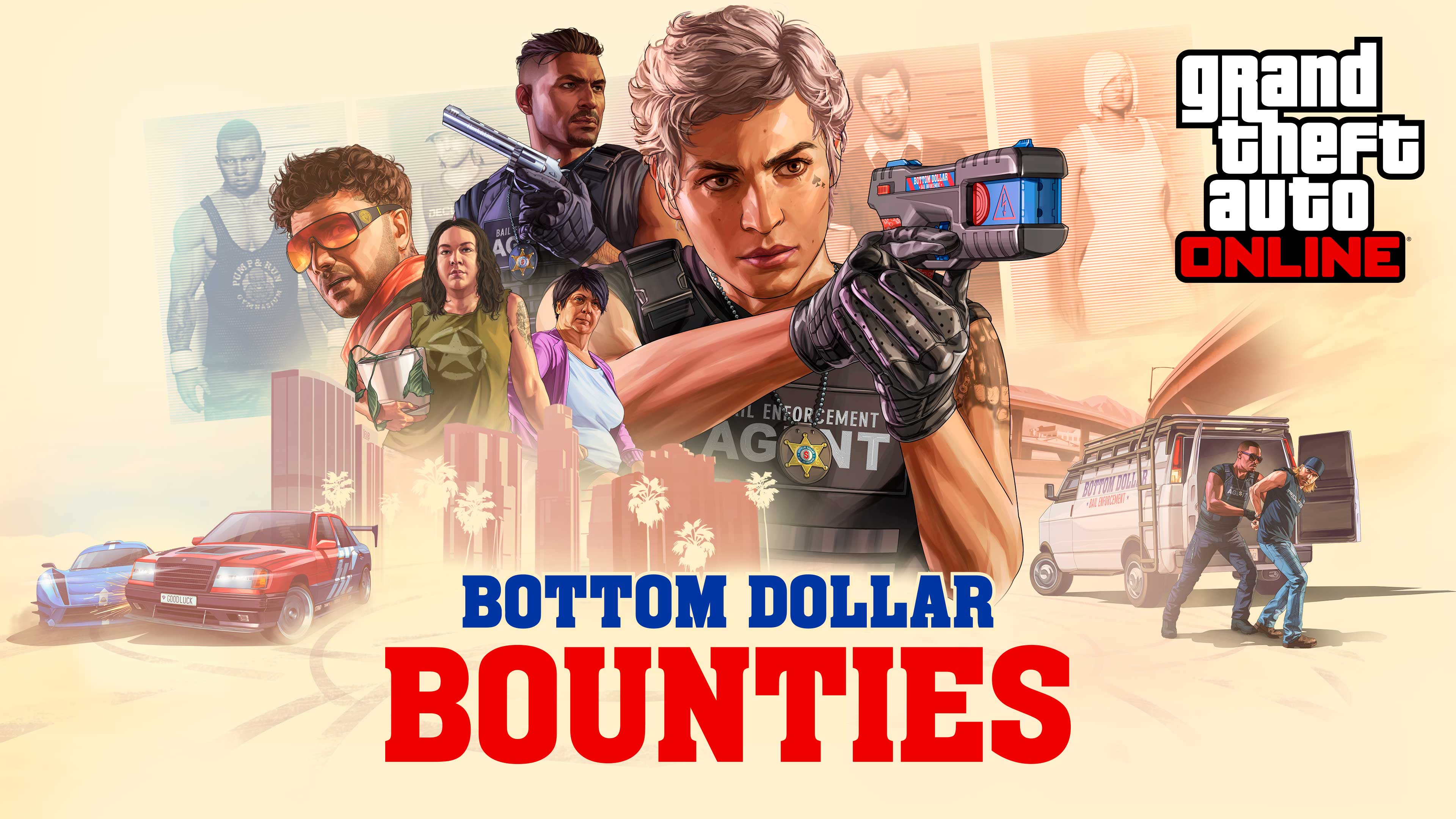 GTA Online: Bottom Dollar Bounties Out Now - Rockstar Games