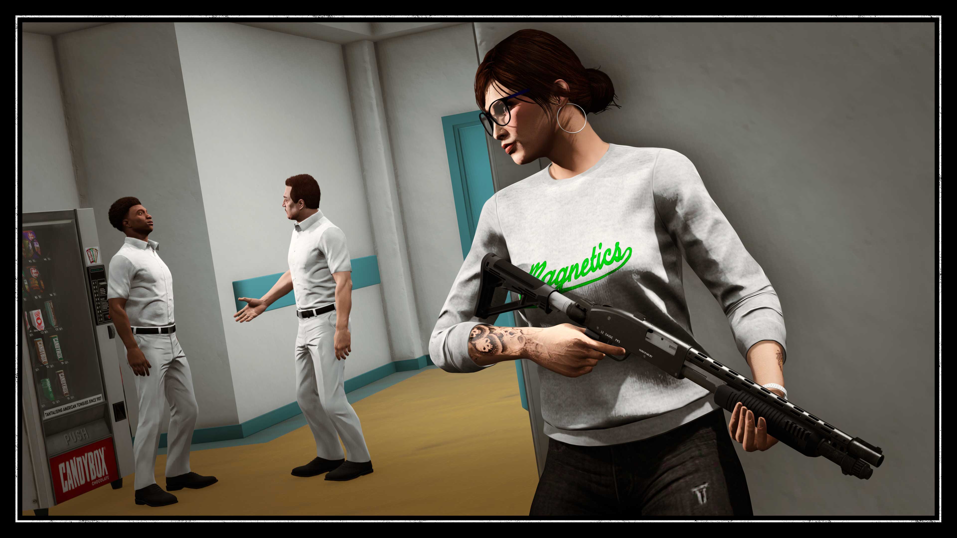 Zrzut ekranu z misji FriedMind z GTA Online