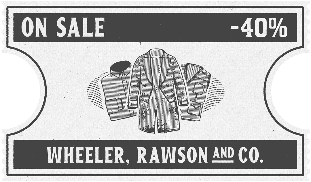 Vestidos, Camisas e Saias. 40% de desconto.
