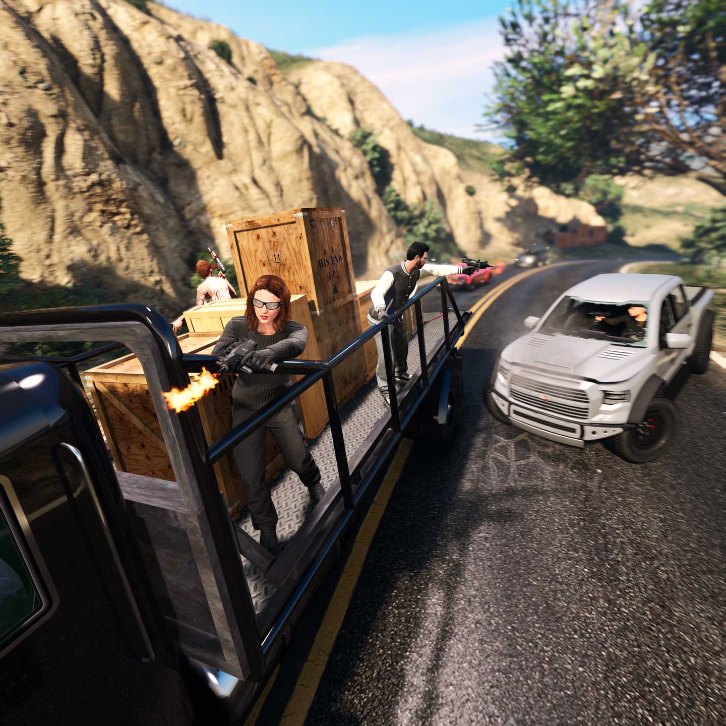 GTA 온라인: 돈의 가면 6월 17일 출시 - Rockstar Games