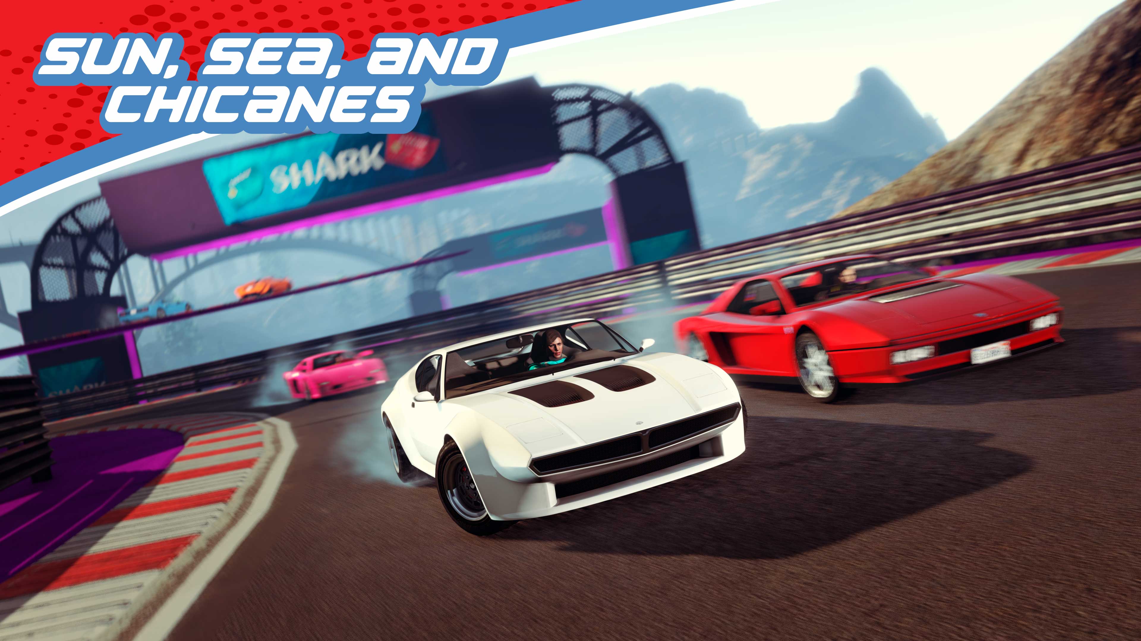 CAR RACE WITH STUNT TRACKS free online game on