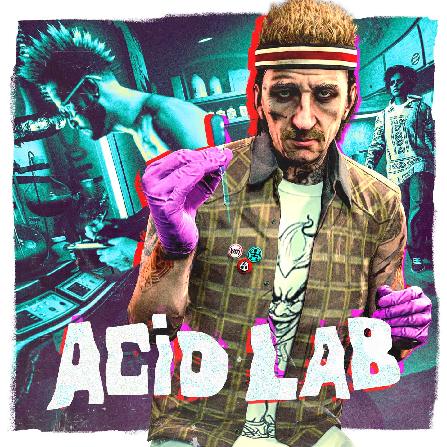 Gta Online Acid Sticker by Rockstar Games for iOS & Android