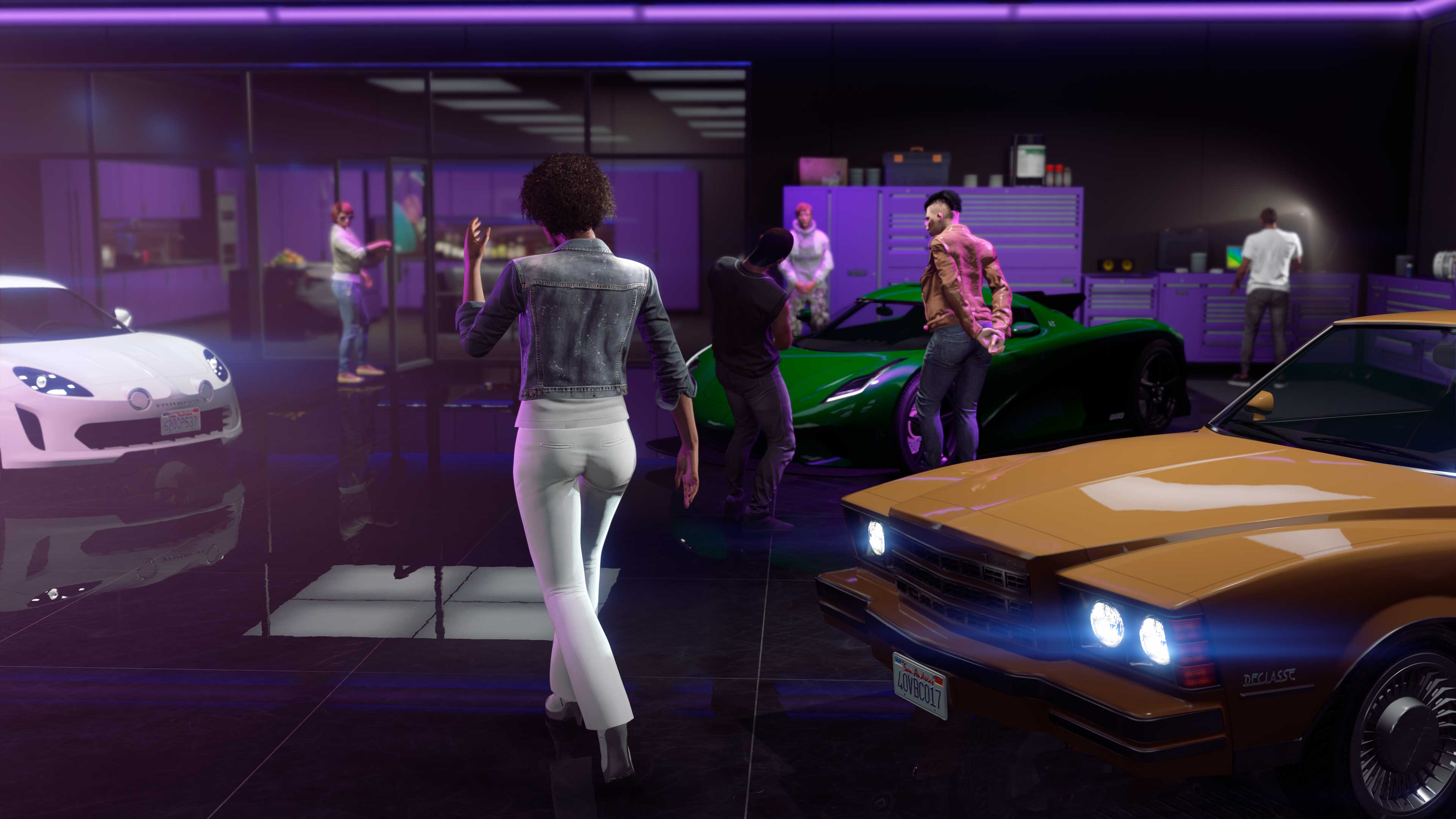 《GTA5 Online》洛圣都日蚀大道车库详解，怎么改每层车库的装饰？