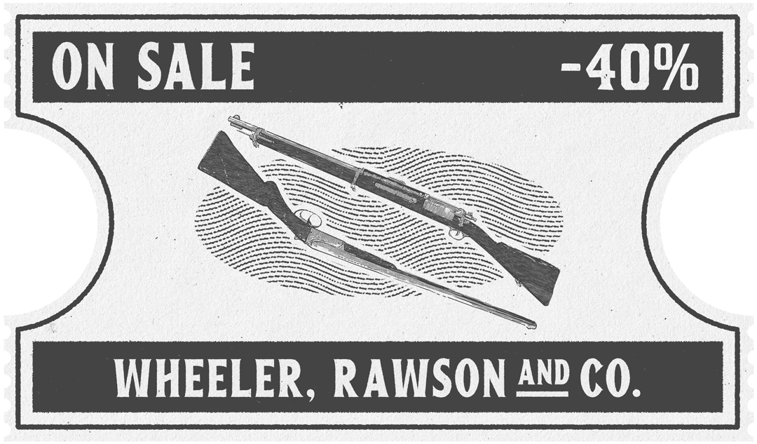 Rifles e personalizações de estilo de Rifles. 40% de desconto.