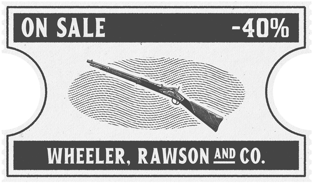 Rifles. 40% de desconto.