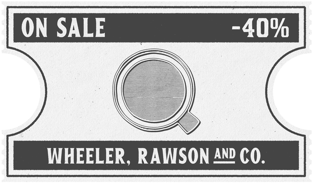 Itens de Ofício de Mercador Principiante e Promissor. 40% de desconto.