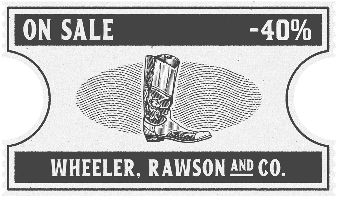 Botas. 40% de desconto