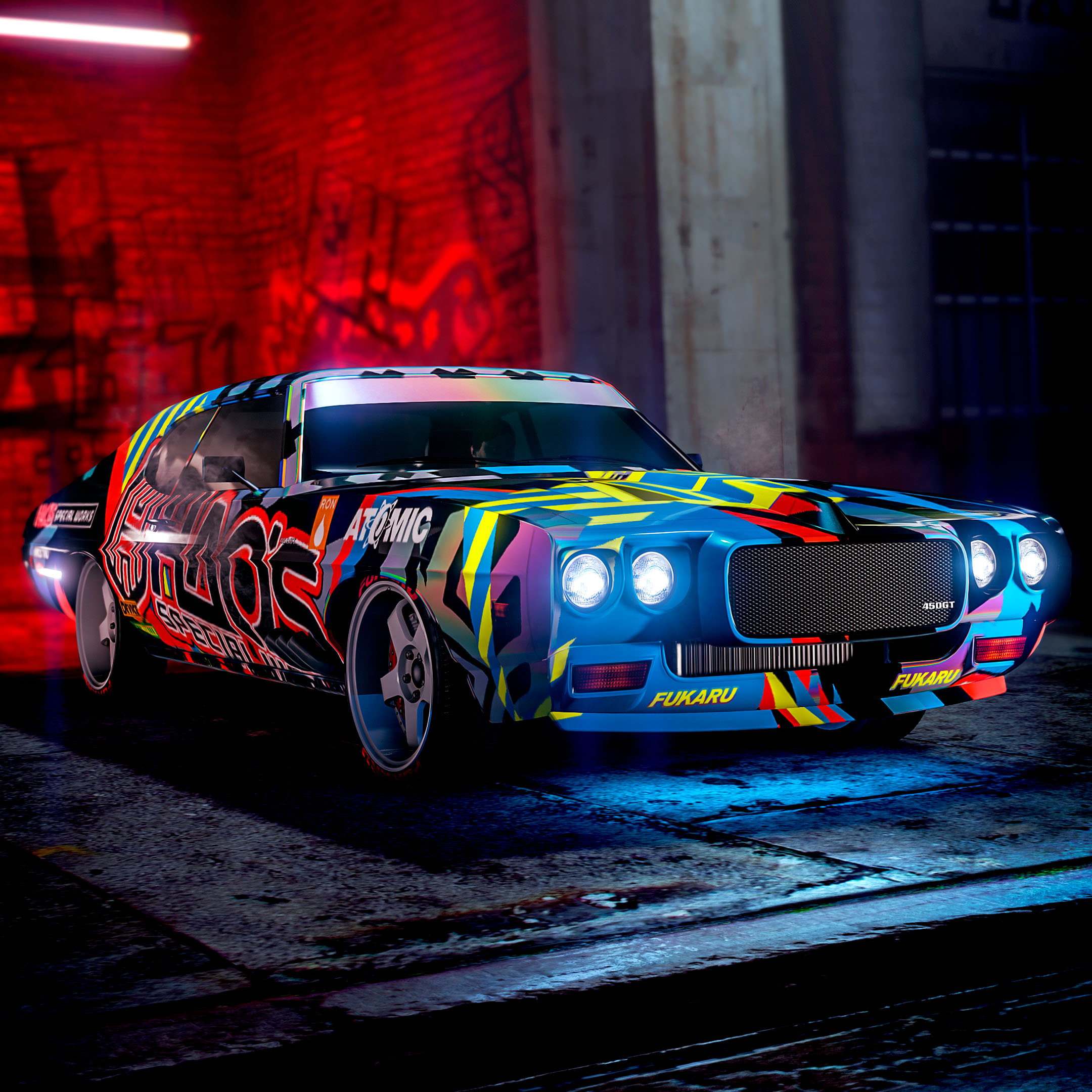警察関連メダル GTA+メンバーは新登場のスーパーカー「オーバーフロッド スズメ