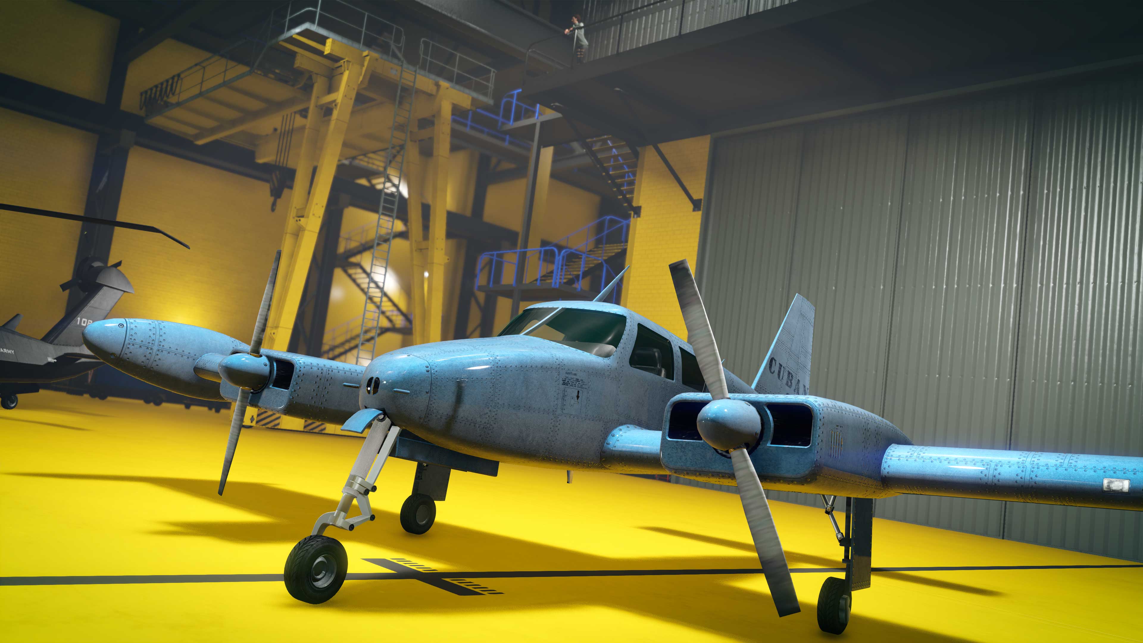 immagine delle migliorie e delle modifiche dell’hangar