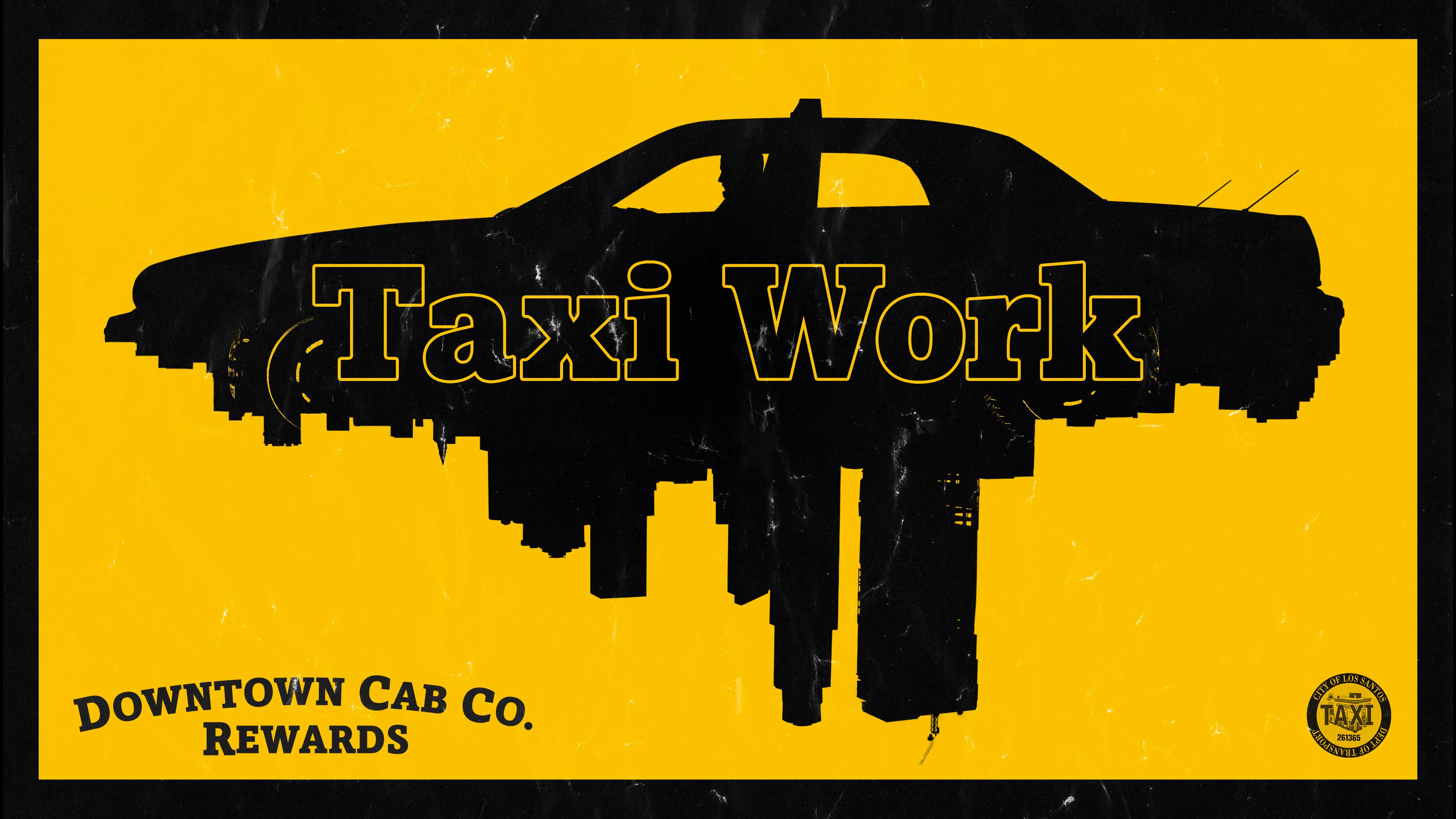 Logotipo e arte de Trabalho de Táxi