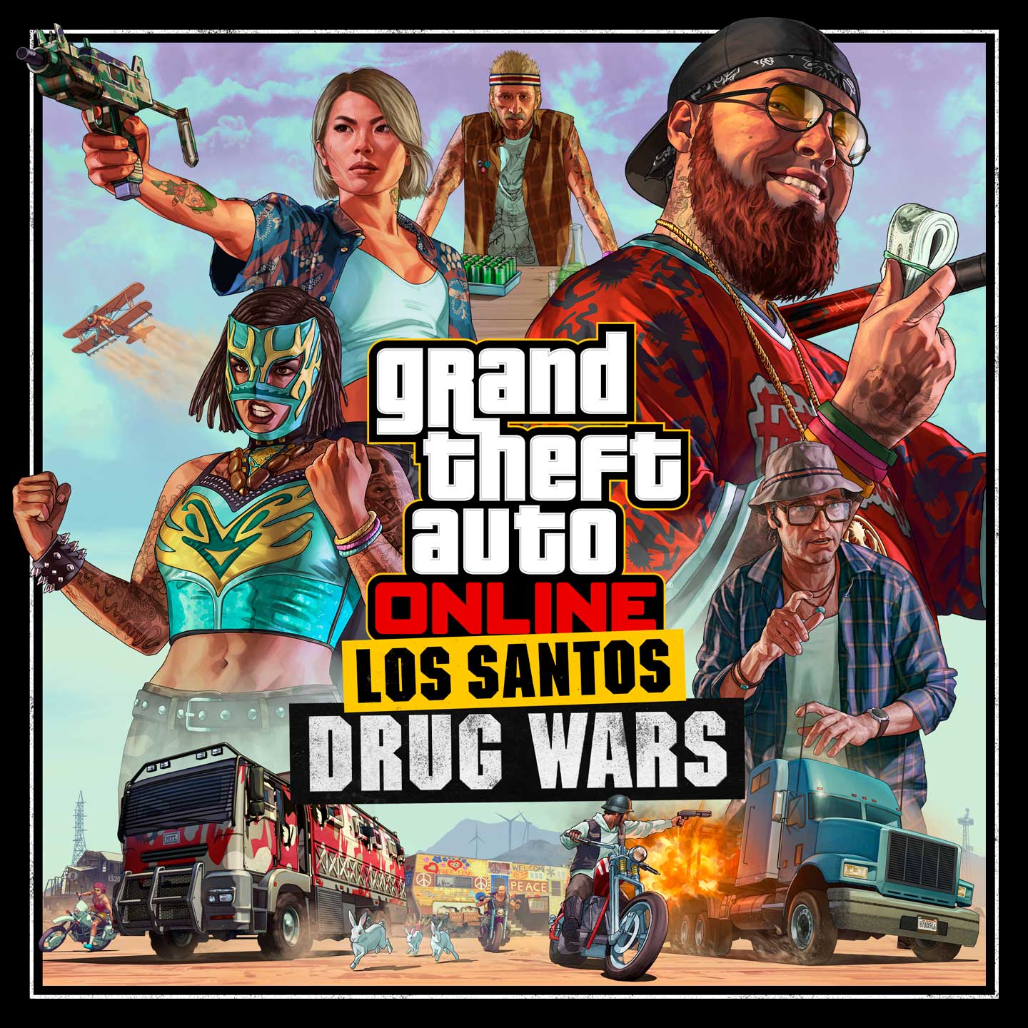 Los Santos Drug Wars Comes to GTA Online on December 13 - Rockstar Games