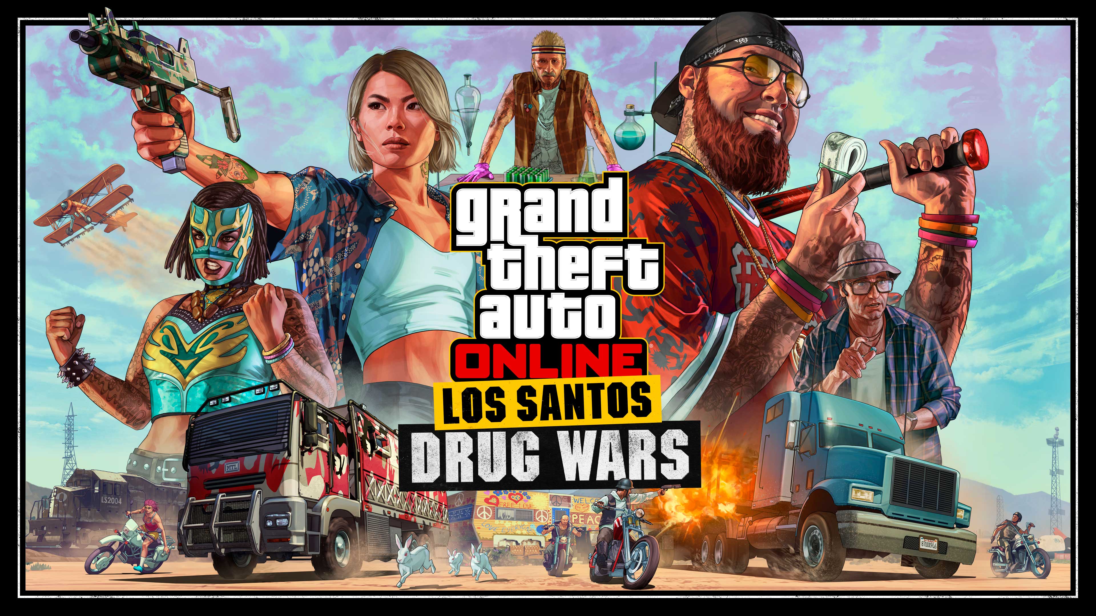 Los Santos Drug Wars Comes to GTA Online on December 13 - Rockstar Games