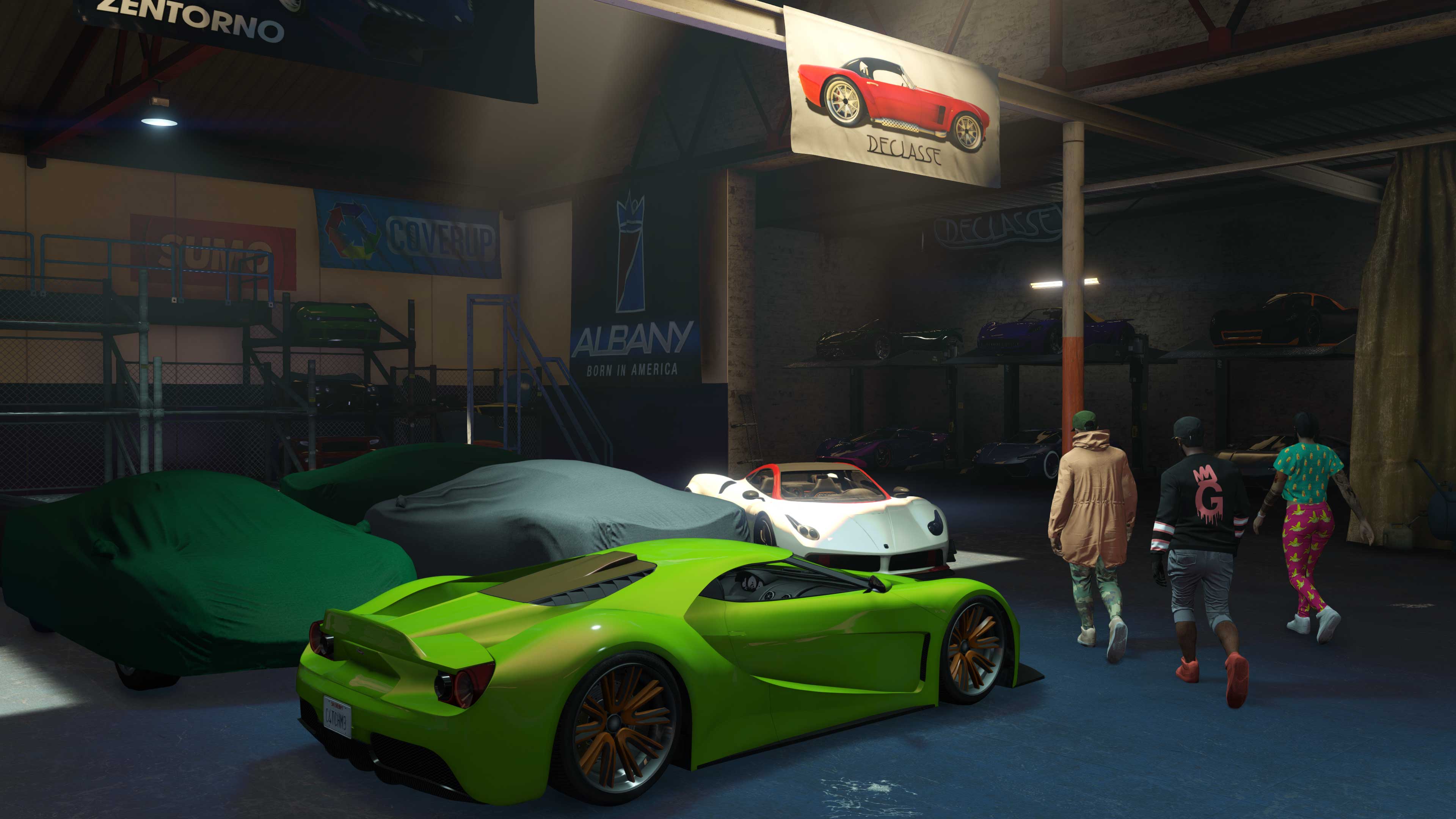 Immagine dei magazzini veicoli