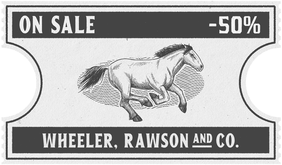Cavalos Bretões. 50% de desconto.
