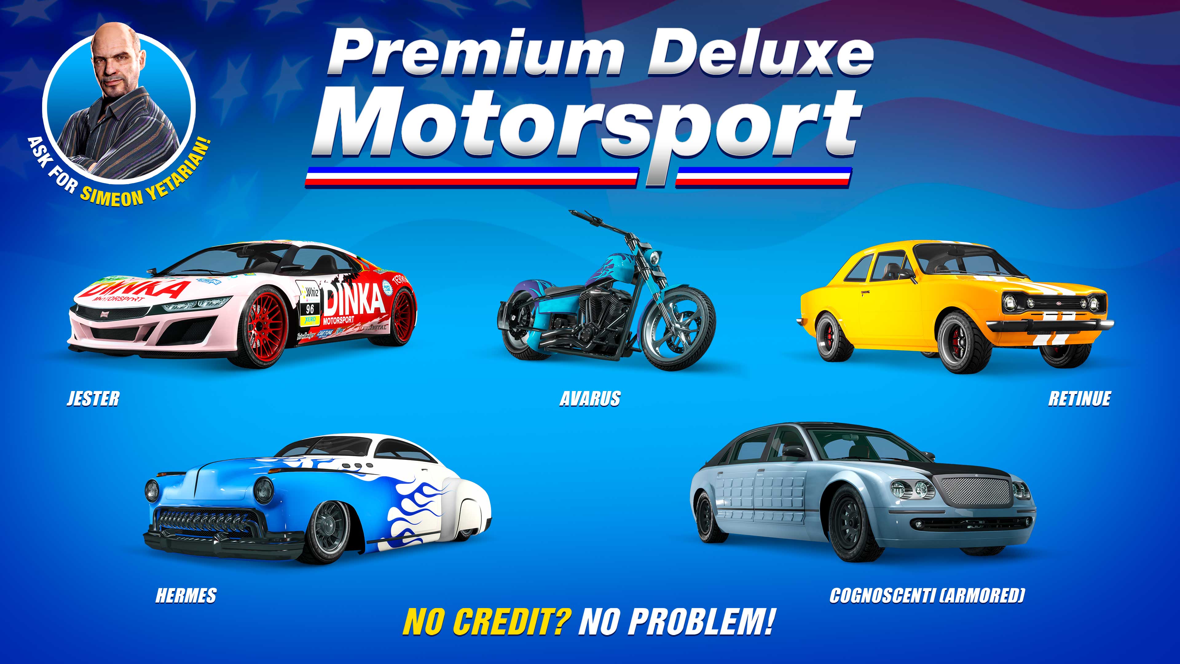 Premium Deluxe Motorsport veículos de GTA Online 