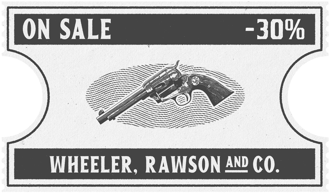 Personalização de estilo de Pistolas – 30% de desconto