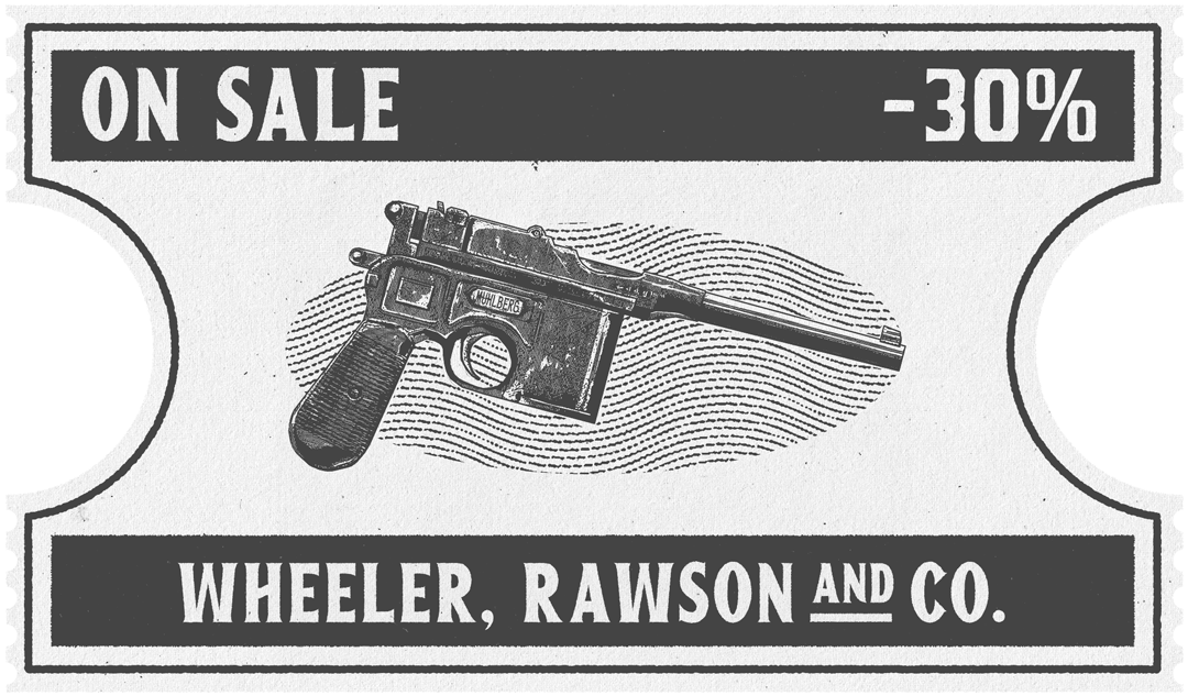 Pistolas – 30% de desconto
