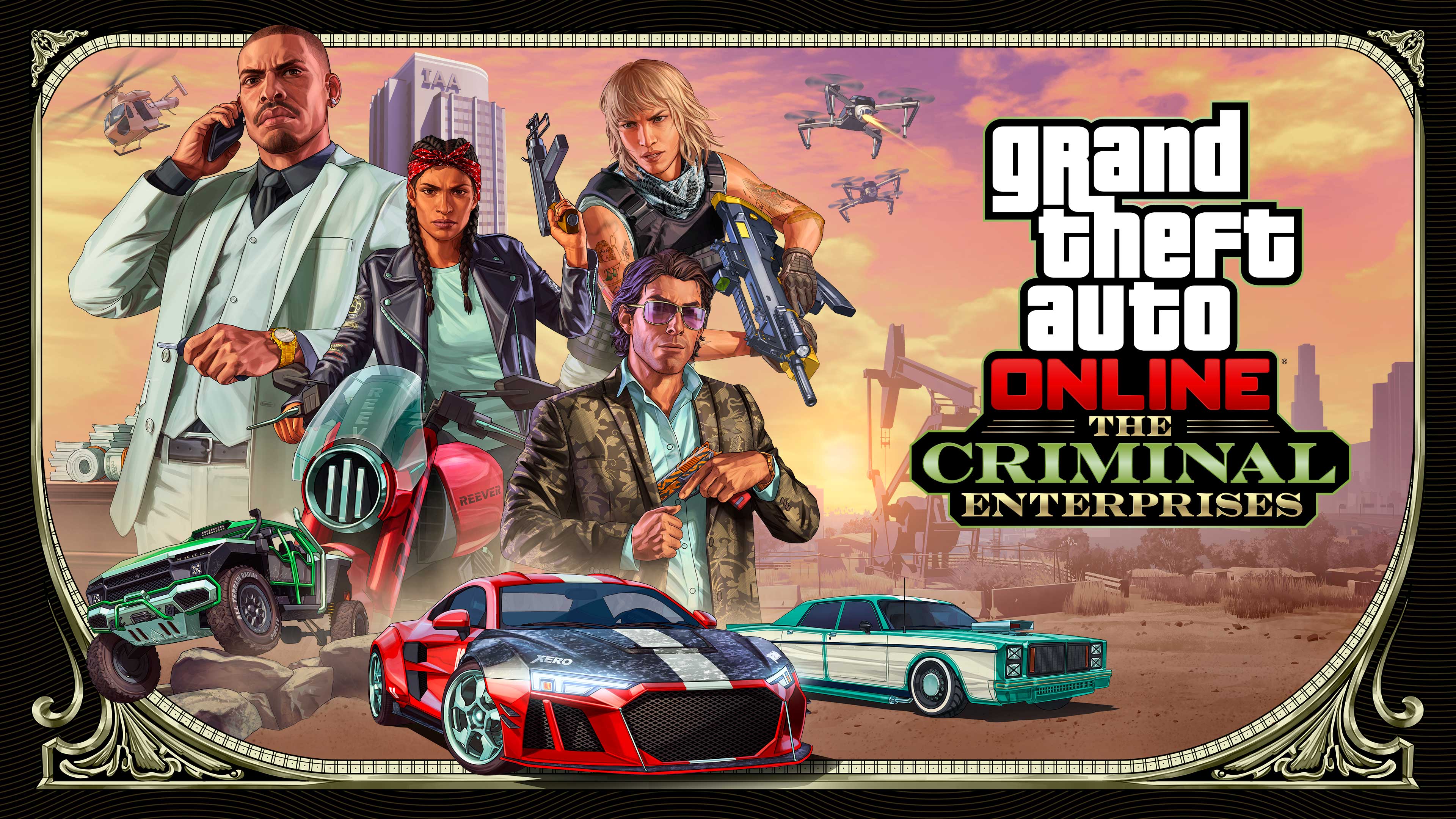 The Criminal Enterprises Now Available Rockstar Games